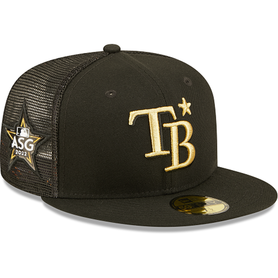 New Era  Tampa Bay Rays 2022 All-Star Game Black/Gold 59FIFTY Fitted Hat