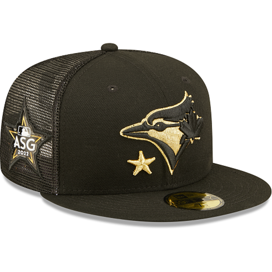 New Era  Toronto Blue Jays 2022 All-Star Game Black/Gold 59FIFTY Fitted Hat