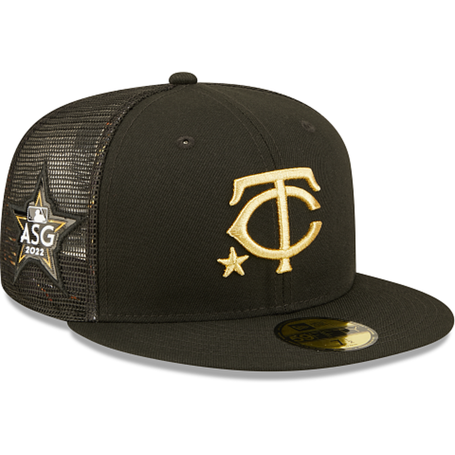 New Era  Minnesota Twins 2022 All-Star Game Black/Gold 59FIFTY Fitted Hat