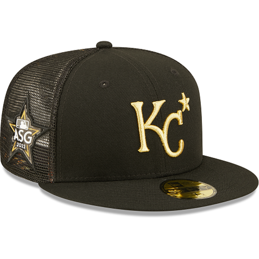New Era  Kansas City Royals 2022 All-Star Game Black/Gold 59FIFTY Fitted Hat