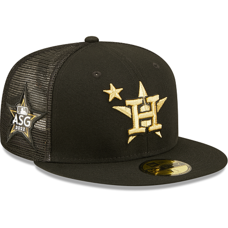 New Era  Houston Astros 2022 All-Star Game Black/Gold 59FIFTY Fitted Hat