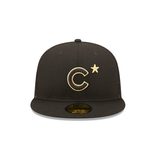 New Era  Chicago Cubs 2022 All-Star Game Black/Gold 59FIFTY Fitted Hat