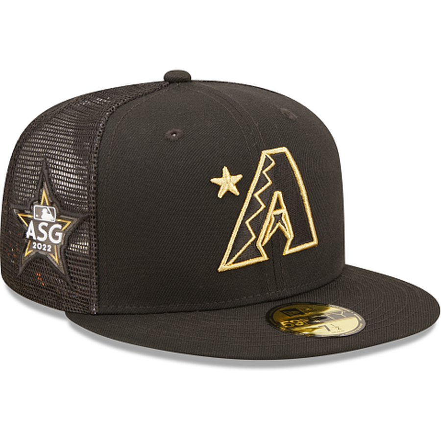 New Era  Arizona Diamondbacks 2022 All-Star Game Black/Gold 59FIFTY Fitted Hat