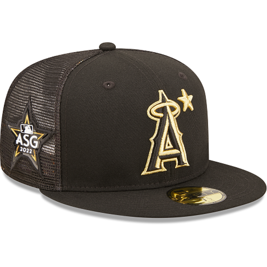 New Era  Los Angeles Angels 2022 All-Star Game Black/Gold 59FIFTY Fitted Hat