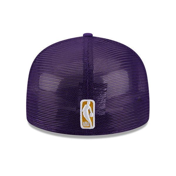 New Era Los Angeles Lakers Purple Classic Trucker Mesh 59FIFTY Fitted Hat