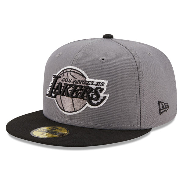 New Era Los Angeles Lakers Storm Gray 59FIFTY Fitted Hat