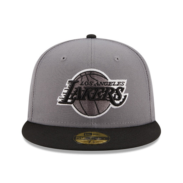 New Era Los Angeles Lakers Storm Gray 59FIFTY Fitted Hat