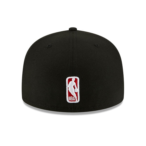 New Era Chicago Bulls Local II Black / Red 59FIFTY Fitted Hat