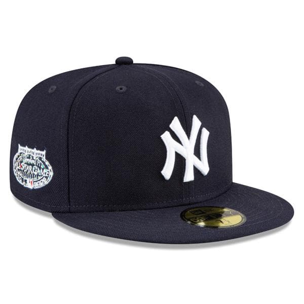 New Era New York Yankees Exclusive Crystal 2008 All-Star Game Side Patch Navy/Icy Blue 59FIFTY Fitted Hat