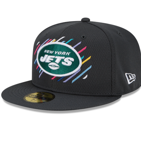 New Era New York Jets Crucial Catch 2021 59FIFTY Fitted Hat