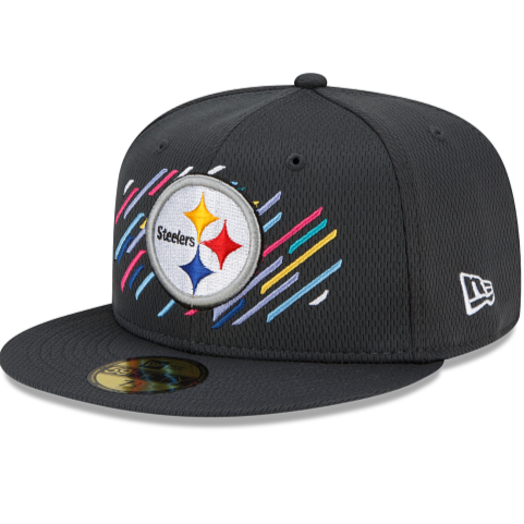 New Era Pittsburgh Steelers Crucial Catch 2021 59FIFTY Fitted Hat