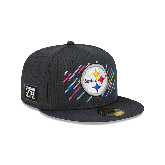 New Era Pittsburgh Steelers Crucial Catch 2021 59FIFTY Fitted Hat