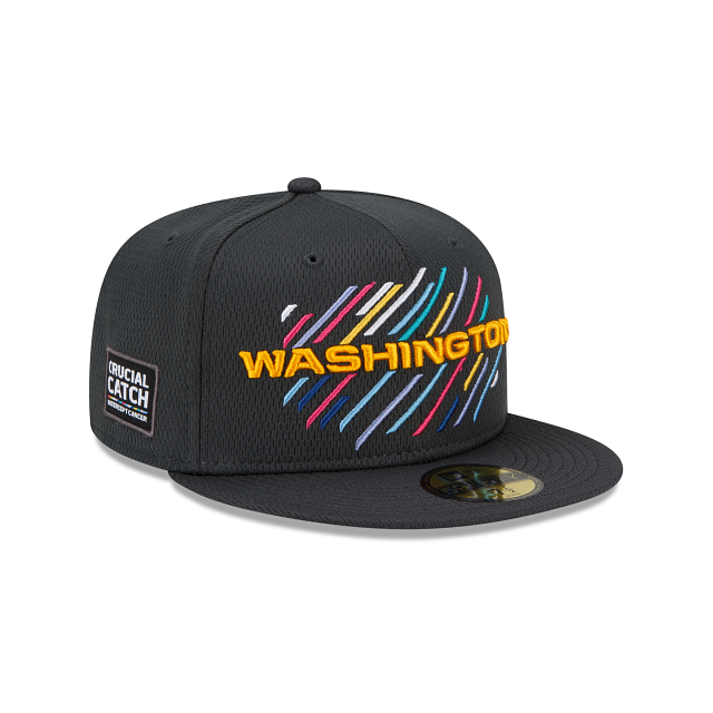 New Era Washington Football Team Crucial Catch 2021 59FIFTY Fitted Hat