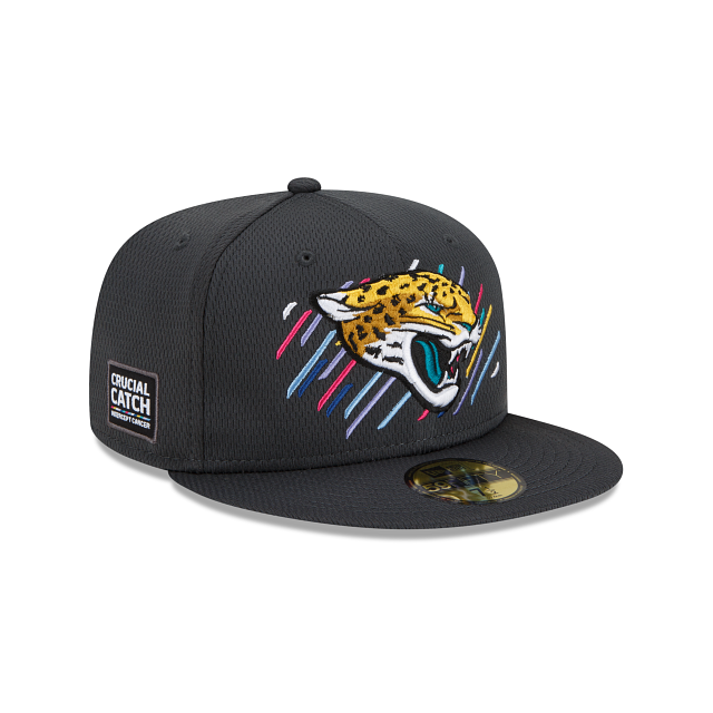 New Era Jacksonville Jaguars Crucial Catch 2021 59FIFTY Fitted Hat