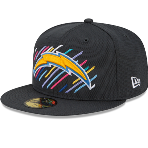 New Era Los Angeles Chargers Crucial Catch 2021 59FIFTY Fitted Hat