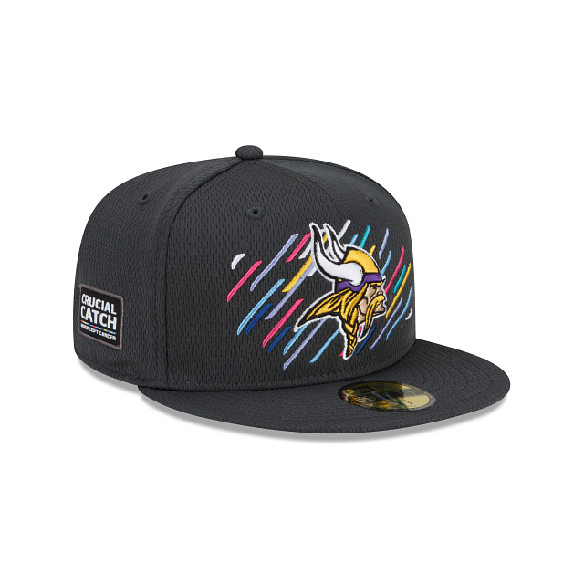 New Era Minnesota Vikings Crucial Catch 2021 59FIFTY Fitted Hat