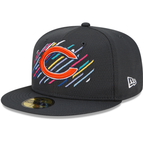 New Era Chicago Bears Crucial Catch 2021 59FIFTY Fitted Hat