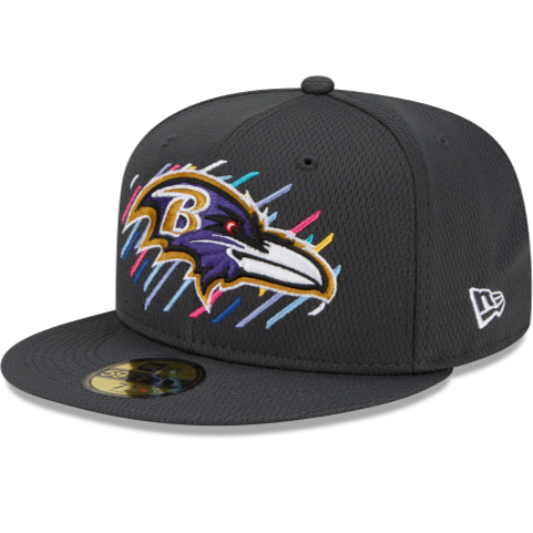 New Era Baltimore Ravens Crucial Catch 2021 59FIFTY Fitted Hat