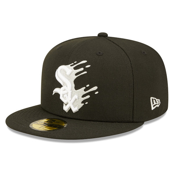 New Era Chicago White Sox Black Splatter 59FIFTY Fitted Hat