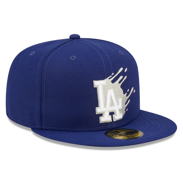 New Era Los Angeles Dodgers Royal Splatter 59FIFTY Fitted Hat