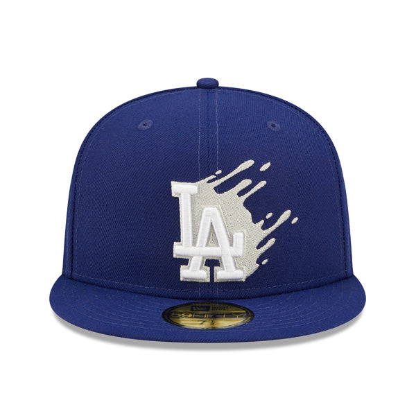 New Era Los Angeles Dodgers Royal Splatter 59FIFTY Fitted Hat