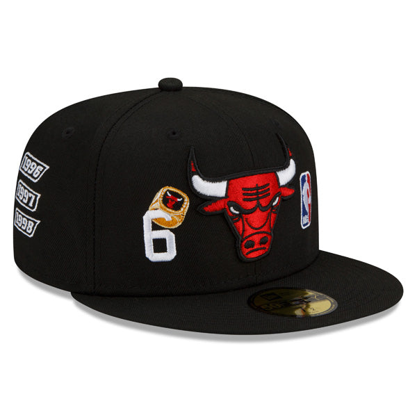 New Era Chicago Bulls Count The Rings 59FIFTY Fitted Hat