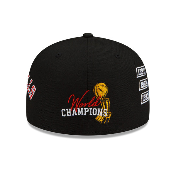 New Era Chicago Bulls Count The Rings 59FIFTY Fitted Hat