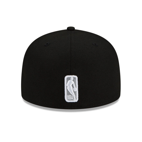 New Era Brooklyn Nets Black Cluster Grey Undervisor 59FIFTY Fitted Hat