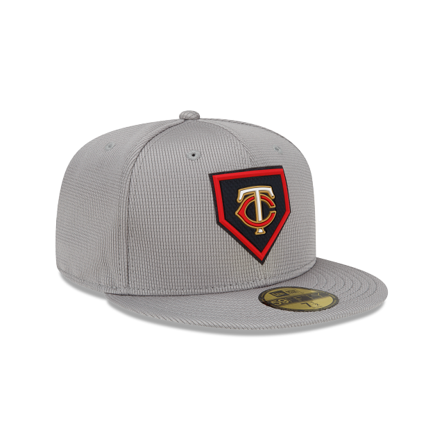 New Era Minnesota Twins Gray Clubhouse 2022 59FIFTY Fitted Hat
