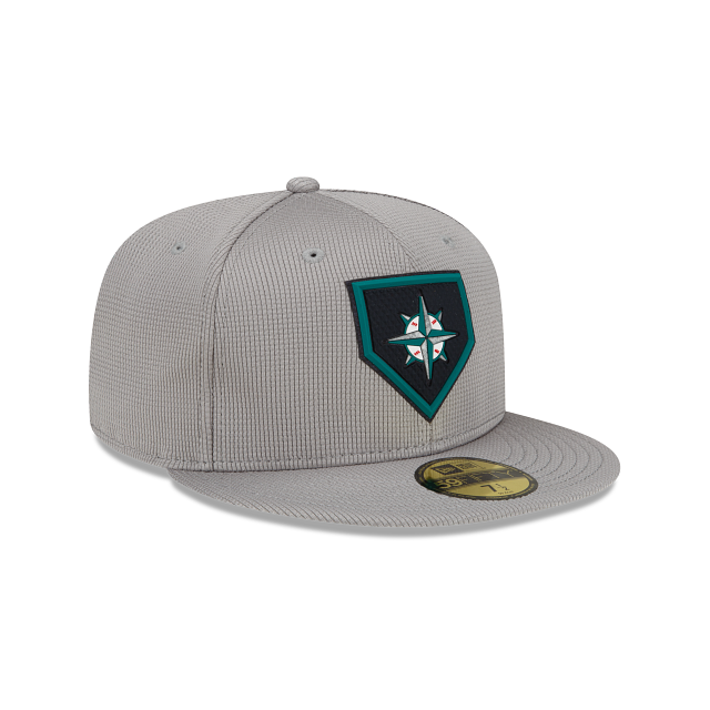 New Era Seattle Mariners Gray Clubhouse 2022 59FIFTY Fitted Hat