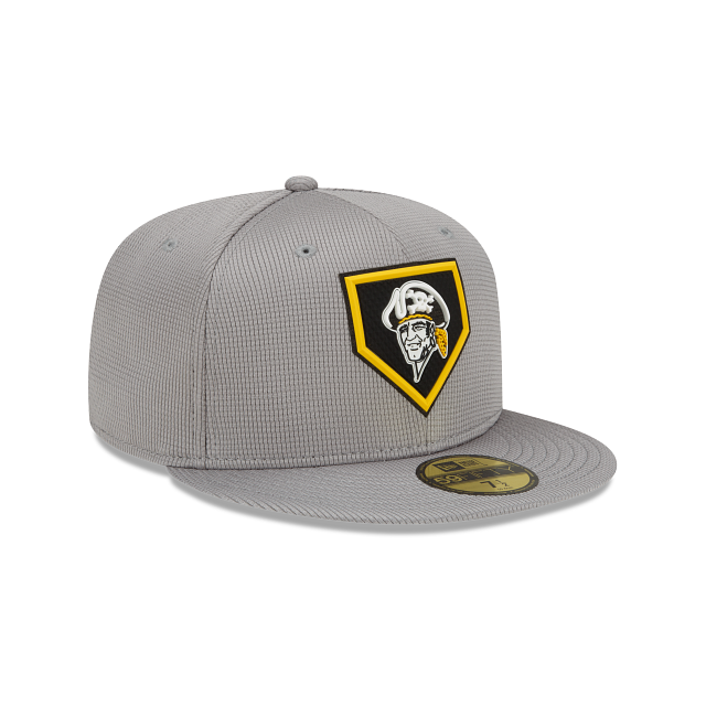 New Era Pittsburgh Pirates Gray Clubhouse 2022 59FIFTY Fitted Hat