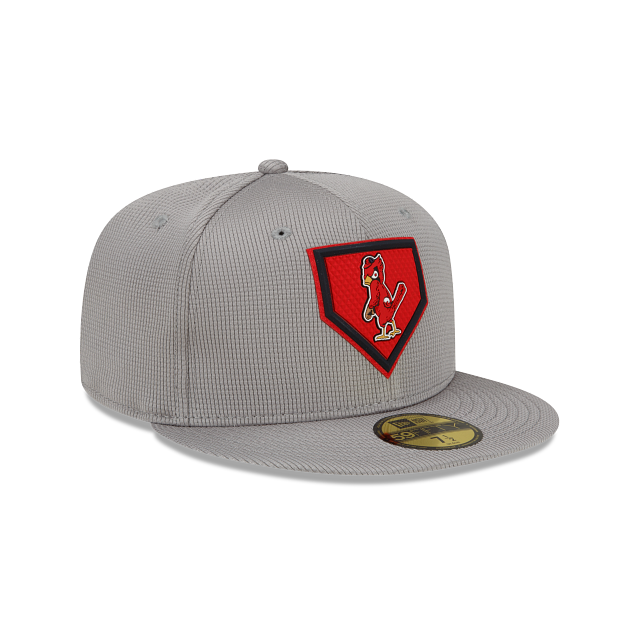 New Era St. Louis Cardinals Gray Clubhouse 2022 59FIFTY Fitted Hat