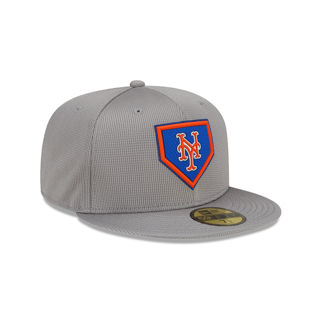 New Era New York Mets Gray Clubhouse 2022 59FIFTY Fitted Hat