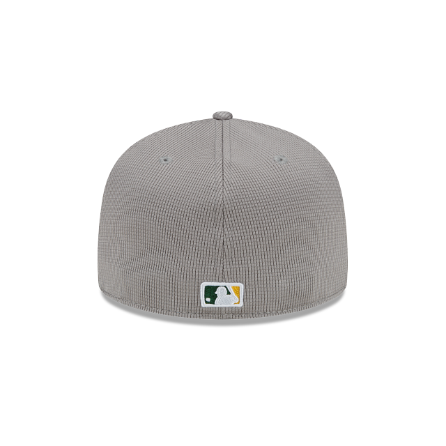 New Era Oakland Athletics Gray Clubhouse 2022 59FIFTY Fitted Hat