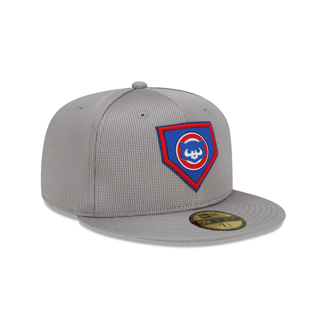 New Era Chicago Cubs Gray Clubhouse 2022 59FIFTY Fitted Hat