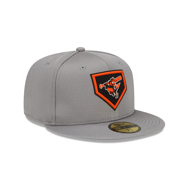New Era Baltimore Orioles Gray Clubhouse 2022 59FIFTY Fitted Hat