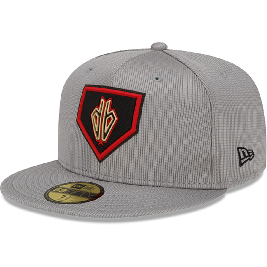 New Era Arizona Diamondbacks Gray Clubhouse 2022 59FIFTY Fitted Hat