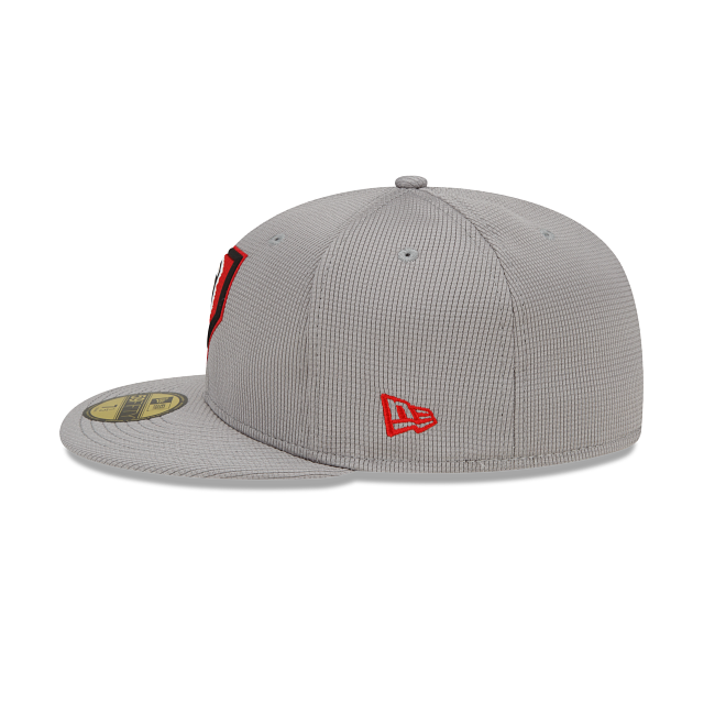 New Era Cincinnati Reds Gray Clubhouse 2022 59FIFTY Fitted Hat