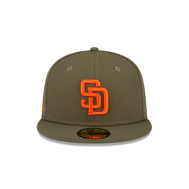 New Era Alpha Industries X San Diego Padres Green 59FIFTY Fitted Hat