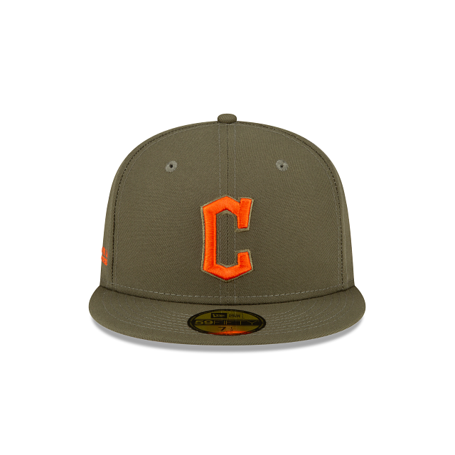 New Era Alpha Industries X Cleveland Guardians Green 59FIFTY Fitted Hat