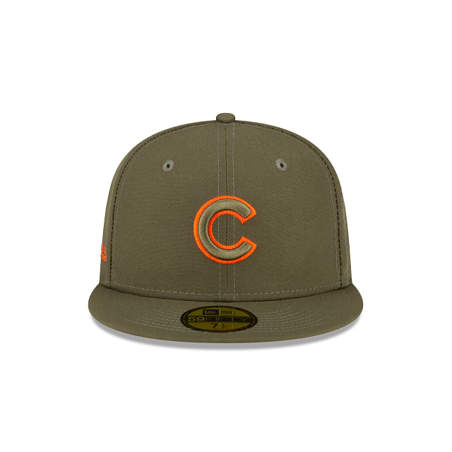 New Era Alpha Industries X Chicago Cubs Green 59FIFTY Fitted Hat