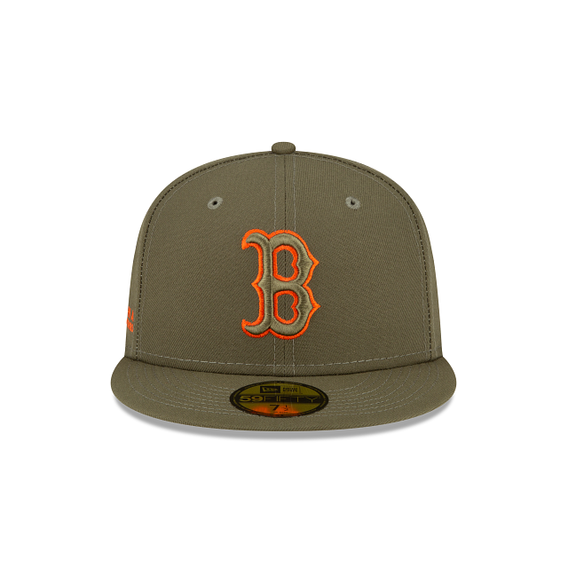 New Era Alpha Industries X Boston Red Sox Green 59FIFTY Fitted Hat