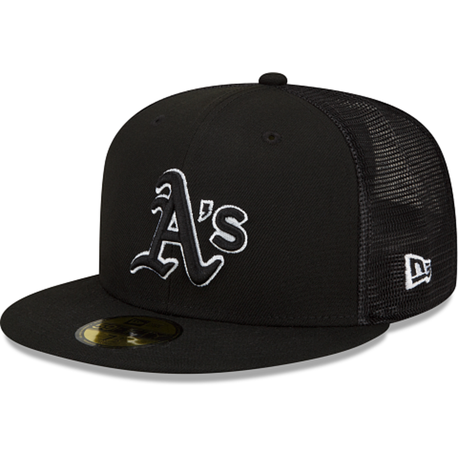 New Era Oakland Athletics 2023 Batting Practice Black 59FIFTY Fitted H