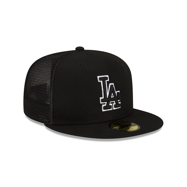 New Era Los Angeles Dodgers 2023 Batting Practice Black 59FIFTY Fitted Hat