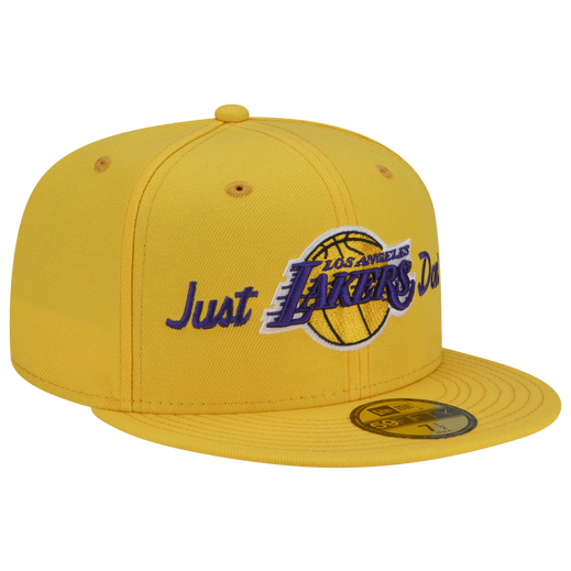 New Era x Just Don Los Angeles Lakers Yellow 59FIFTY Fitted Hat