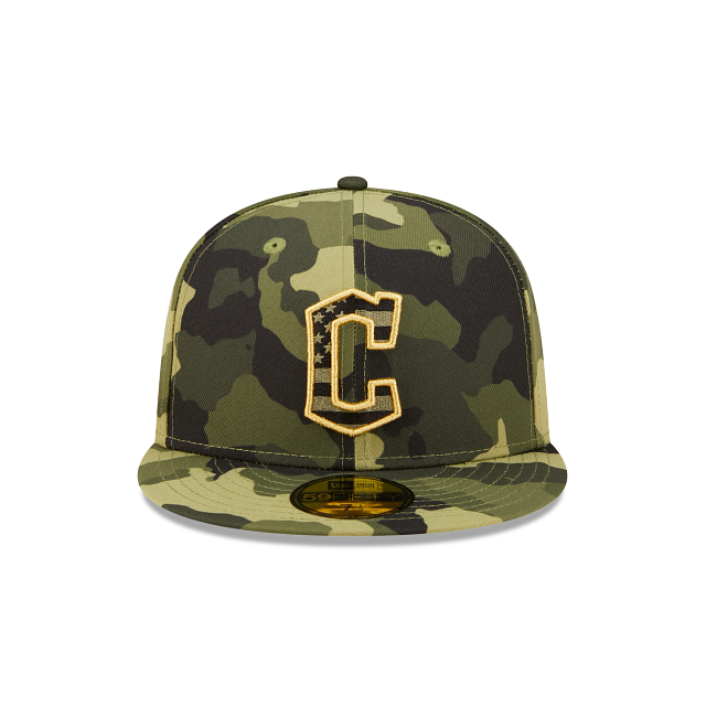 New Era  Cleveland Guardians 2022 Armed Forces Day 59FIFTY Fitted Hat