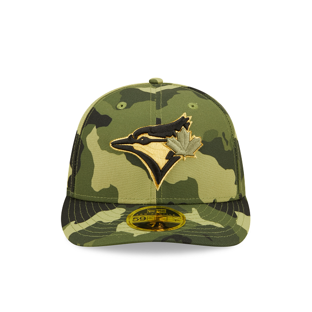 New Era  Toronto Blue Jays 2022 Armed Forces Day Low Profile 59FIFTY Fitted Hat