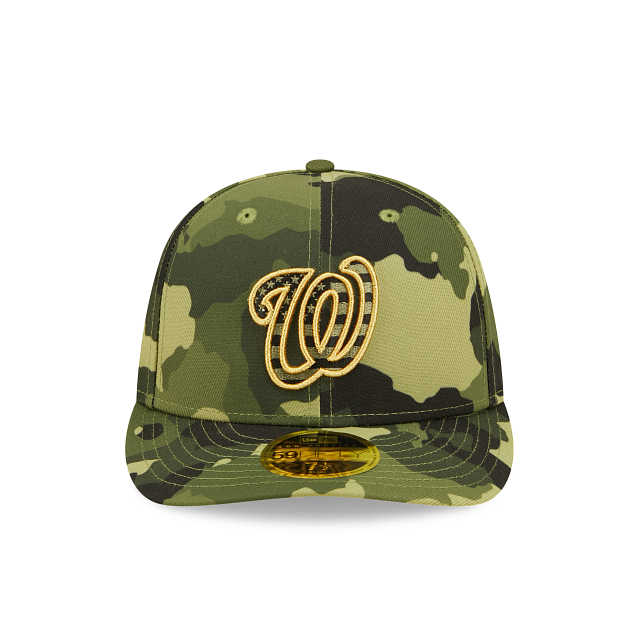 New Era  Washington Nationals 2022 Armed Forces Day Low Profile 59FIFTY Fitted Hat