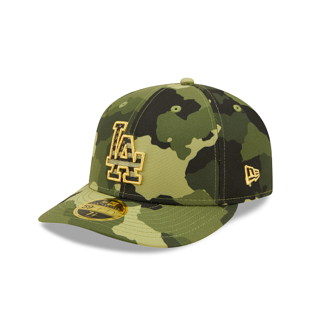 New Era  Los Angeles Dodgers 2022 Armed Forces Day Low Profile 59FIFTY Fitted Hat