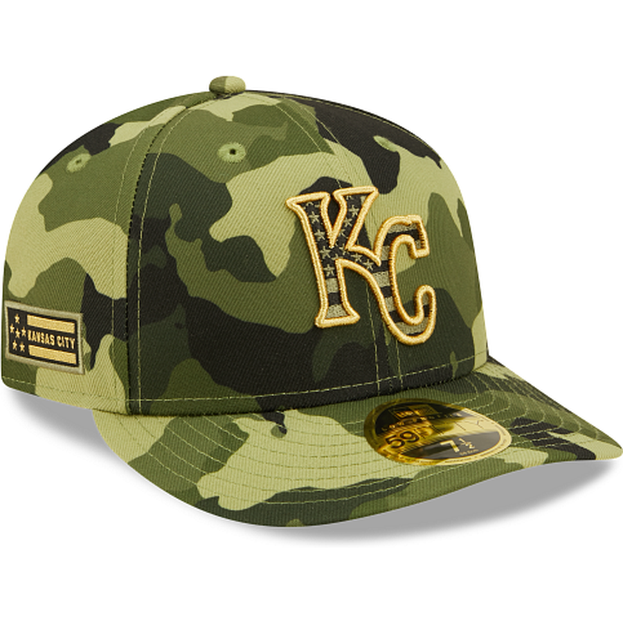New Era  Kansas City Royals 2022 Armed Forces Day Low Profile 59FIFTY Fitted Hat